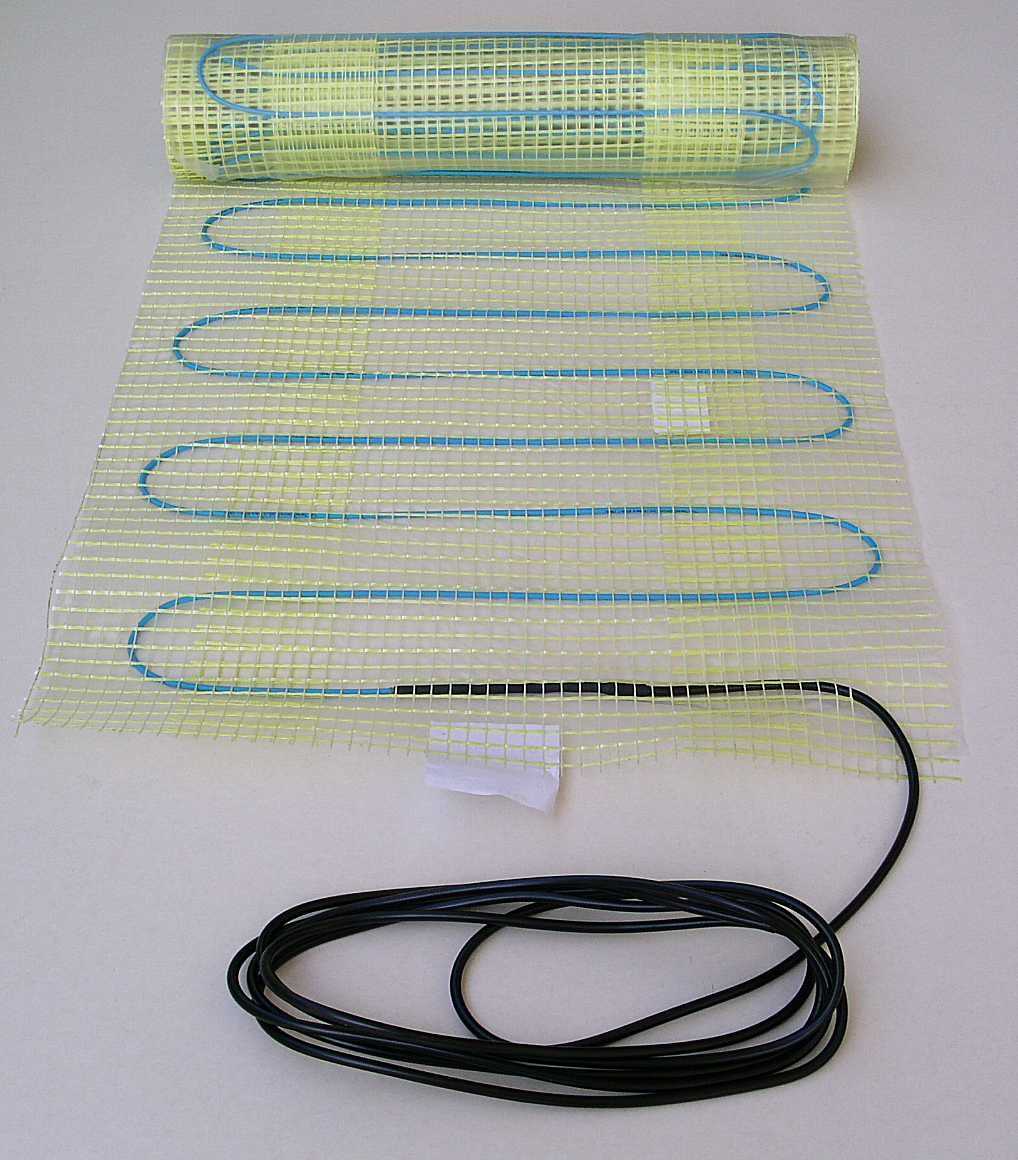 thin bed
                  Underfloor heating mat